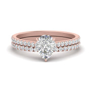 french-pave-pear-petite-diamond-wedding-ring-set-in-FD9918PEANGLE3-NL-RG-B1